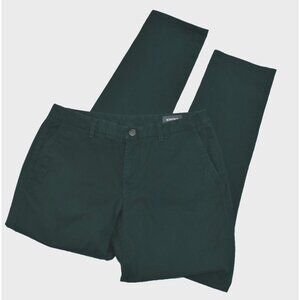 Bonobos The Original Chino Men's Pants Size 35x36 Green Athletic Golf